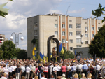 Пам'ятник загиблим шахтарям в Червонограді